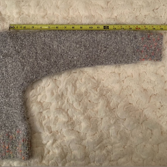 Free People Stardust Pullover Sweater • Color: Dove Combo (Gray) • Sz. XS • NWOT - Picture 11 of 14